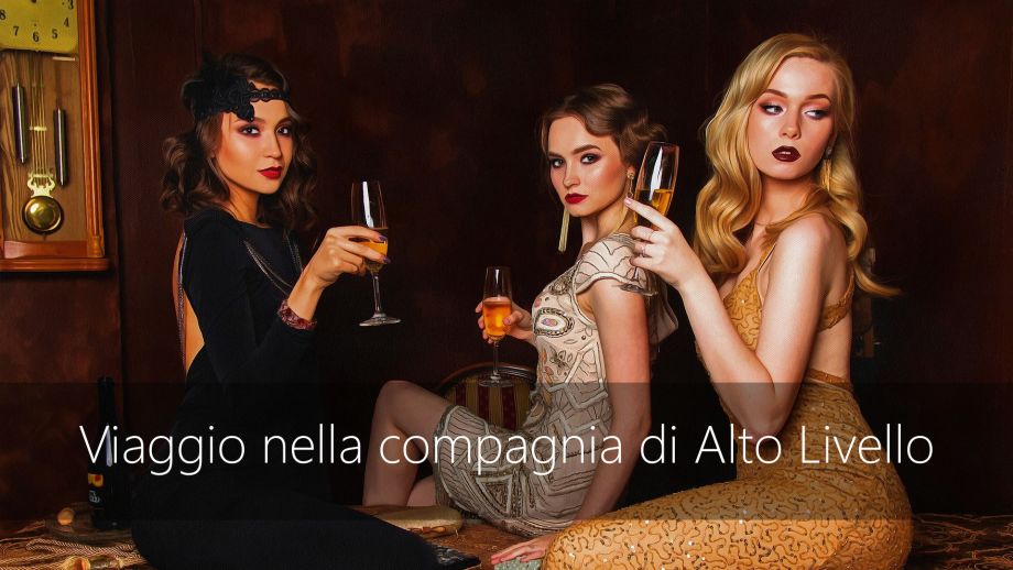 Viaggio nella compagnia di alto livello